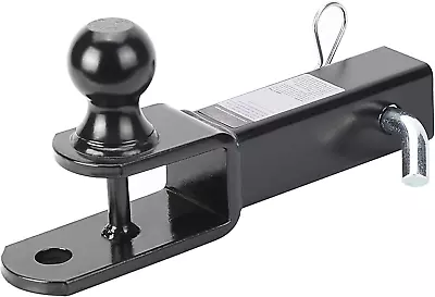 3IN1 ATV/UTV 2 Inch Receiver Hitch Ball Mount With 2 Inch Ball • $28.30