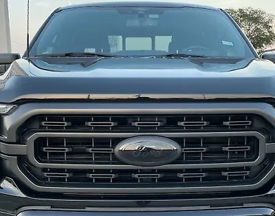 $14.95 • Buy For 2018 To 2020 Ford F150 Front & Rear Emblem Insert Decal Vinyl Dark Smoke