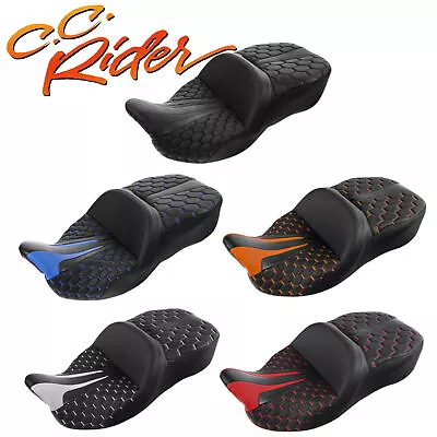 C.C. RIDER Driver+Passenger Seat Fit For Harley Touring CVO Street Glide 2009-23 • $280