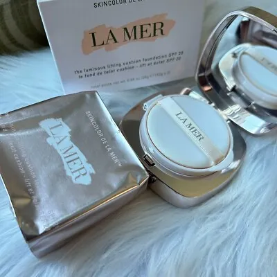 La Mer The Luminous Lifting Cushion Foundation+refill~01 Pink Porcelain~2x12g • $128.99