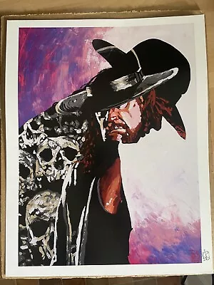 The Undertaker Rob Schamberger Art Print • £30