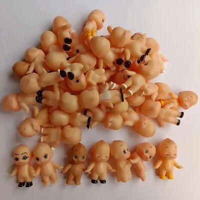 Lot Of 30 ( By Random ) Soft Plastic Kewpie Baby Doll Mini Figure 1  / 2-3cm • $18.99