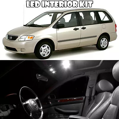 For 99-06 Mazda MPV Van LED Interior Light Kit 5050 SMD Bulb QTY = 13 (white) • $16.09