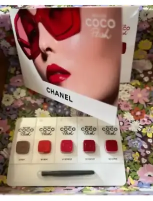Chanel Coco Flash 5 Shades Lipstick Samples • £3.99
