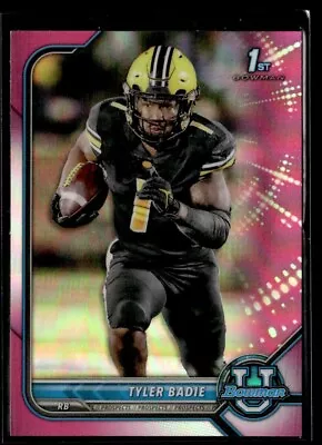 2021 Bowman University Chrome Pink Tyler Badie Missouri Tigers #80 • $1.98