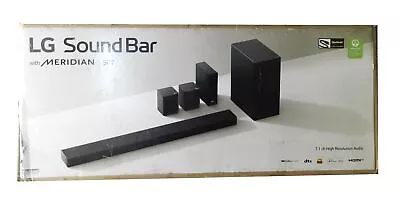 LG SP7r 7.1 Channel Sound Bar With Rear Speaker Kit With Meridian (Used) • $213