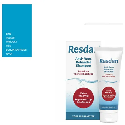 (1L|200.00) 1x125ml Resdan Anti-Dandruff Shampoo Forte Cure | Extra Powerful • £21.58