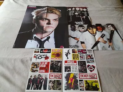 Kerrang MY CHEMICAL ROMANCE GIANT  POSTER + 2 Double Sided POSTERS +26 STICKERS  • £9.99