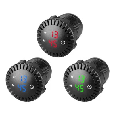 £10.44 • Buy Waterproof 12V/24V Automotive Car Boat Motorcycle 24hour Touch Digital Clock LED