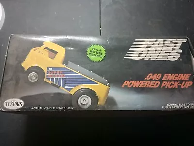 $46 • Buy ULTRA RARE 1975 TESTORS 'Fast Ones' VW SUPER PICK UP Cox  .049 Dragster Kit