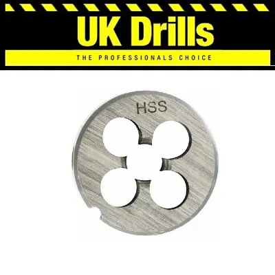 Hss Circular Die - All Sizes Listed - Top Quality - M3 - M24  • £3.58