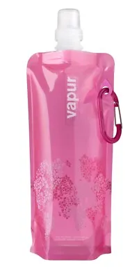 VAPUR Foldable Water Bottle - Anti-Bottle Reflex Hot Pink- 16 Oz 0.5 L • $3.99