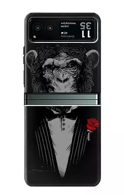 S3167 Funny Monkey God Father Case For Motorola Razr 40 • $20.99