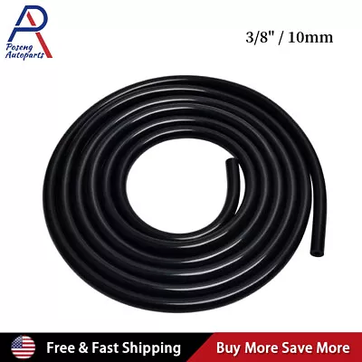 3mm(1/8 ) Black Universal Silicone Air Vacuum Hose/Line/Pipe/Tube 10 Foot • $11.99