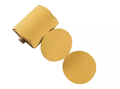 Gritly Abrasives - 6  100x 40-800 Grit DA Sanding Disc PSA Sticky Sandpaper Roll • $14.99