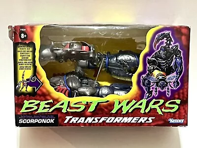 Hasbro Transformers Vintage Beast Wars Scorponok Reissue Action Figure • $17