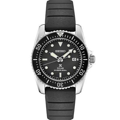 Seiko SNE573 Prospex Men’s 38mm Solar Powered Dive Watch • $356.25