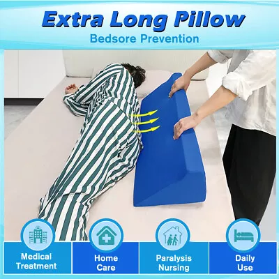 $25.99 • Buy Side Wedge Pillow Body Position Back Leg Ankle Pregnancy Elevation Support Case