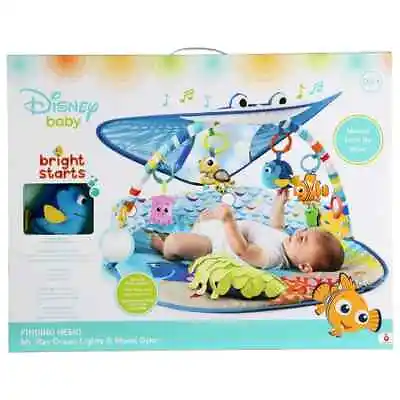 Disney Baby Play Mat With Arch Toys Prop Pillow Lightup Kids Gym Mat New • £68.74