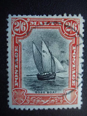 Malta 1926-27 KGV Used 2sh6d Sg169 • $0.99