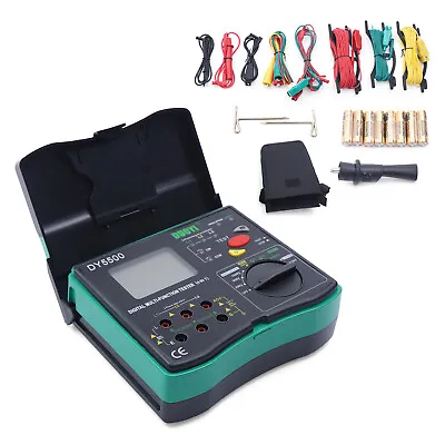 Multifunctional Digital Resistance Meter Ground Earth Tester Volt Meter DY5500 • $143.45