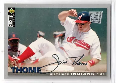 Jim Thome   Baseball  1994 Upper Deck Collector's Choice  Silver Signa • $4.50