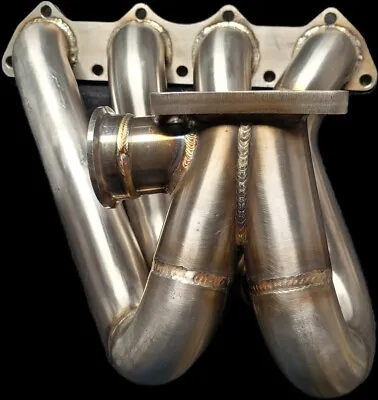 B Series T3 T4 Top Mount Turbo Manifold 44mm Wastegate GSR Si B16 B18 B20 Ls • $590