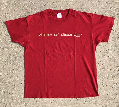 Vintage 1996 Vision Of Disorder Album Promo T Shirt XL NYHC Madball Biohazard • $225