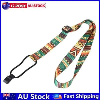 $7.69 • Buy Adjustable Thermal Transfer Ribbon Ukulele Strap Belt Durable Guitar Sling AU