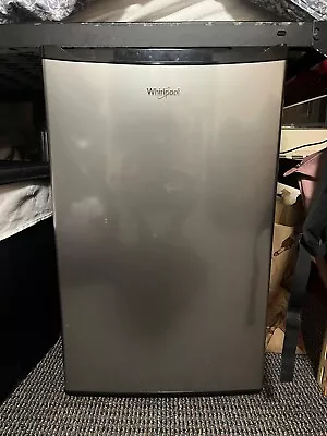 Whirlpool 4.3 Cu Ft Mini Refrigerator Stainless Steel Silver • $90