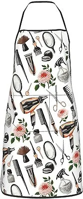 $15.99 • Buy Hair Stylist Aprons For Women With 2 Pockets Hairdresser Smock Salon Apron