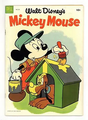 Mickey Mouse #33 VG/FN 5.0 1954 • $21