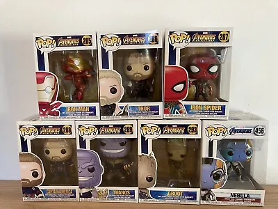 Marvel Infinity War Avengers Funko Pop Vinyl Bundle • £46