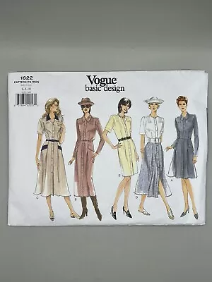 Vintage VOGUE Basic Design Sewing Pattern 1622 Dress Sz 6-10 FF Vintage 1990s • $12.95