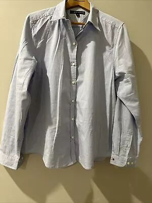 Tommy Hilfiger Women’s Top Button Up Shirt Size 1X (fit Aus Women’s 12-14) • $15