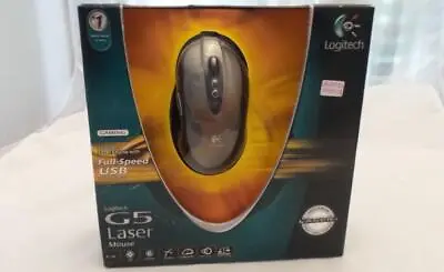 Boxed Logitech G5 Laser Gaming Mouse (931376-0403) • $499.99