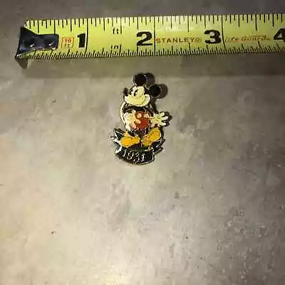 Mickey Mouse Pin 1931 Gold Tone LAPEL PIN • $9
