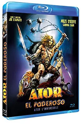 Ator The Fighting Eagle NEW Cult Blu-Ray Disc Joe D'Amato Miles O'Keeffe • $28.99