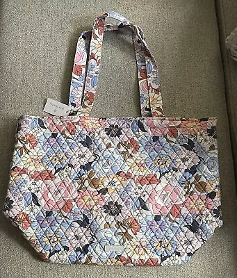 Vera Bradley ALOHA BLOOMS Grand Tote Quilted Bag NWT *Exact • $69.99