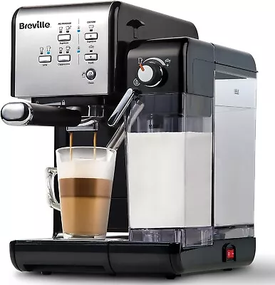 Breville One-Touch Coffeehouse Coffee Machine Espresso Cappuccino & Latte Maker • £167.77