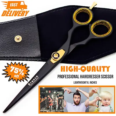 £6.49 • Buy Professional Hairdressing Scissors Barber Salon Hair Cutting Razr Sharp Blade UK