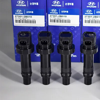 4Pcs Ignition Coil UF636 Fits For Hyundai 2010 2011 Kia Soul 1.6 L4 27301-2B010 • $39.99