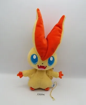 Victini C2204 Pokemon Takara Tomy Plush 9  Stuffed Toy Doll Japan • $14.29