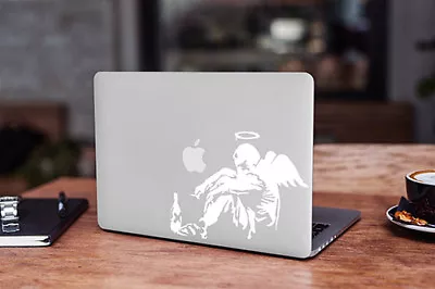 £4.79 • Buy Banksy Fallen Angel Decal For Macbook Pro Sticker Vinyl Laptop Mac Pro Drunk 13