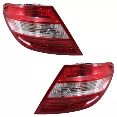 For Mercedes-Benz C300/C350 2008-2011 Tail Light Driver And Passenger Side Pair • $192.79