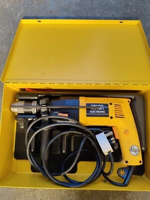 £75 • Buy UNi-FIX UF UF900 HAMMER DRILL GERMAN MADE IN METAL CASE UNUSED BOSCH FESTOOL 