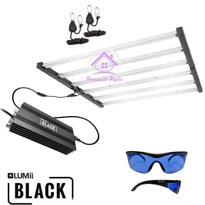£375.95 • Buy LUMii BLACK LED 720w Full Spectrum Grow Light Kit 2.6 µmol/w Hydroponics