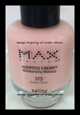 Max Factor Whipped Creme Moisturizing Makeup Foundation CREME GLOW Code 313 • $69.99