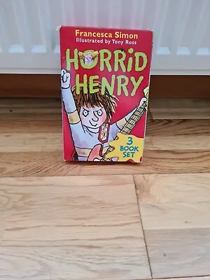 Horrid Henry 3 Book Set • £4