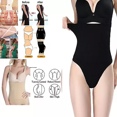 £4.95 • Buy Womens Magic High Waist Slimming Knickers Briefs Firm Tummy Control Underwear
